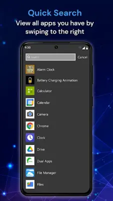 Square Home Launcher 2023 android App screenshot 1